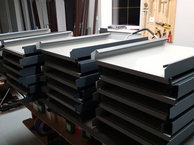 Изготовление парапетов